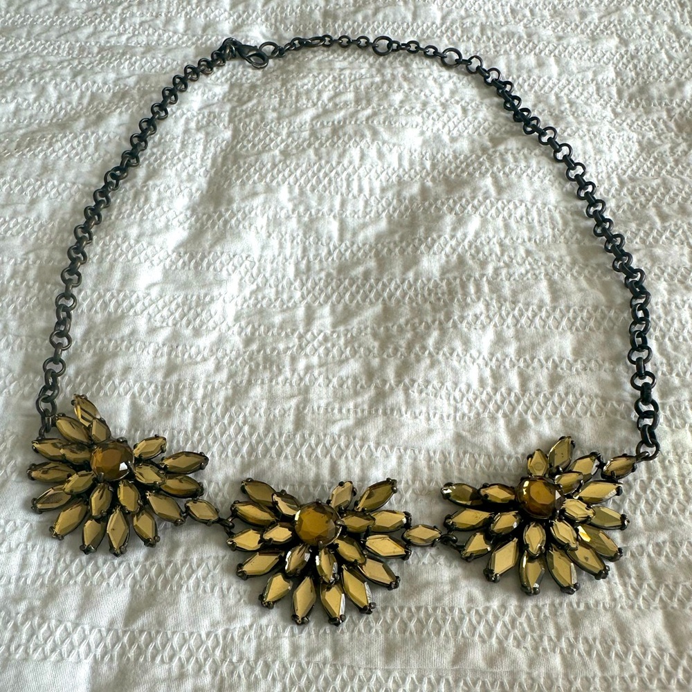 J.Crew stone necklace